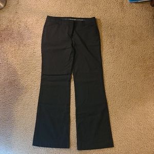 Express Design Studio black pinstripe Editor pants